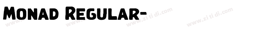 Monad Regular字体转换 Monad Regular字体转换
